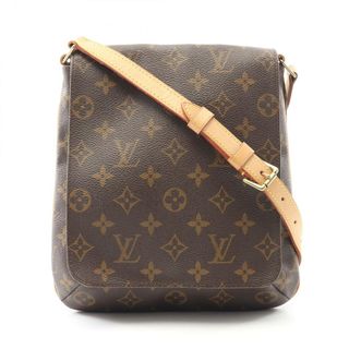 ルイヴィトン(LOUIS VUITTON)のルイ・ヴィトン LOUIS VUITTON ミュゼットサルサ ショートストラップ ショルダーバッグ バッグ PVCコーティングキャンバス レザー モノグラム レディース ブラウン系 M51258 【中古】(ショルダーバッグ)