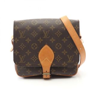 ルイヴィトン(LOUIS VUITTON)のルイ・ヴィトン LOUIS VUITTON カルトシエールMM ショルダーバッグ バッグ PVCコーティングキャンバス レザー モノグラム レディース ブラウン系 M51253 【中古】(ショルダーバッグ)