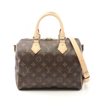 ルイヴィトン(LOUIS VUITTON)のルイ・ヴィトン LOUIS VUITTON スピーディ バンドリエール25 ハンドバッグ バッグ PVCコーティングキャンバス レザー モノグラム レディース ブラウン系 M41113 【中古】(ハンドバッグ)