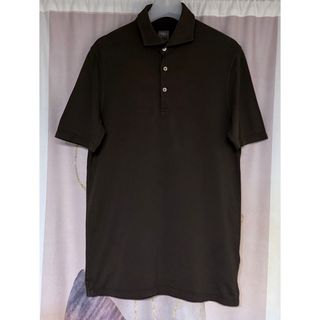 FEDELI - FEDELI フェデーリ カノコ シェルボタン ソリッド ポロシャツ
