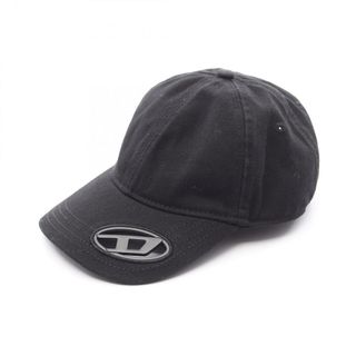 ディーゼル(DIESEL)のディーゼル DIESEL C-PLAK キャップ 帽子 コットン メンズ ブラック系 A11357 0PFAA 【中古】(キャップ)
