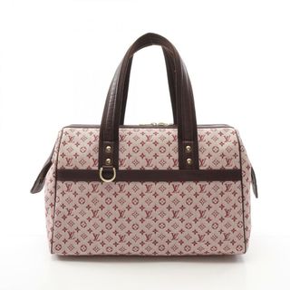 ルイヴィトン(LOUIS VUITTON)のルイ・ヴィトン LOUIS VUITTON ジョセフィーヌGM モノグラムミニ スリーズ ハンドバッグ バッグ キャンバス レザー ピンク レディース ピンク系 / ブラウン系 M92311 【中古】(ハンドバッグ)