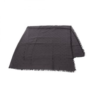 ルイヴィトン(LOUIS VUITTON)のルイ・ヴィトン LOUIS VUITTON ショール モノグラム ノワール ストール 衣料品 シルク ウール レディース ブラック系 M71329 【中古】(ストール/パシュミナ)
