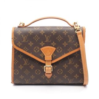 ルイヴィトン(LOUIS VUITTON)のルイ・ヴィトン LOUIS VUITTON ベルエア ハンドバッグ バッグ PVCコーティングキャンバス レザー モノグラム レディース ブラウン系 M51122 【中古】(ハンドバッグ)
