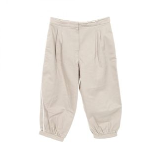 フェンディ(FENDI)のフェンディ FENDI パンツ 衣料品 ボトムス コットン レディース ベージュ系 FR6077 02W 【中古】(その他)