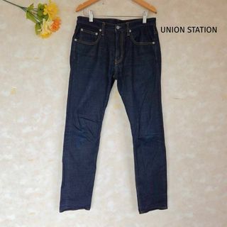 ユニオンステーション(UNION STATION)のユニオンステーション UNION STATION デニム S ストレート メンズ(デニム/ジーンズ)