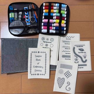 刺繍 基本 セット し刺繍糸 針 ししゅう 刺繍キット ハンドメイド DIY