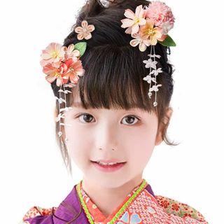 [OTAKUMARKET] 髪飾り 浴衣 七五三 成人式 髪 飾り 女の子 花 (その他)