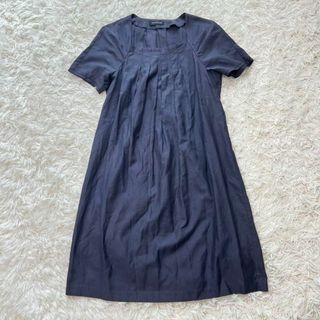 トゥモローランド(TOMORROWLAND)のシルクリネン✨TOMORROWLAND collection 半袖ワンピース(ひざ丈ワンピース)