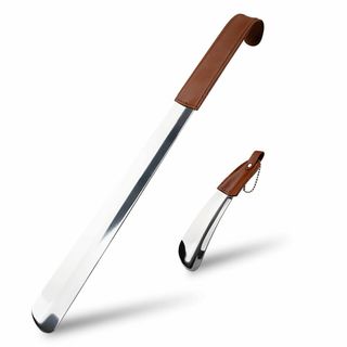 【特価商品】[Temlum] 靴べら くつべら 靴ベラ ステンレス製 シューホー