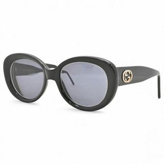 グッチ(GUCCI)のグッチ GG ロゴ キャットアイ サングラス ブラックAランクgu5508tm(サングラス/メガネ)