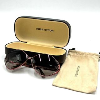 LOUIS VUITTON ルイヴィトン レディース サングラス 刻印 べっ甲 正規品 ピンク