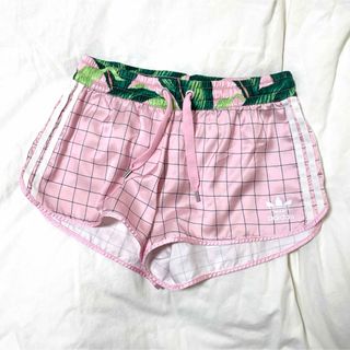 アディダスオリジナルス(adidas Originals)の美品【adidas Originals】トレーニングショートパンツ ピンク(ショートパンツ)