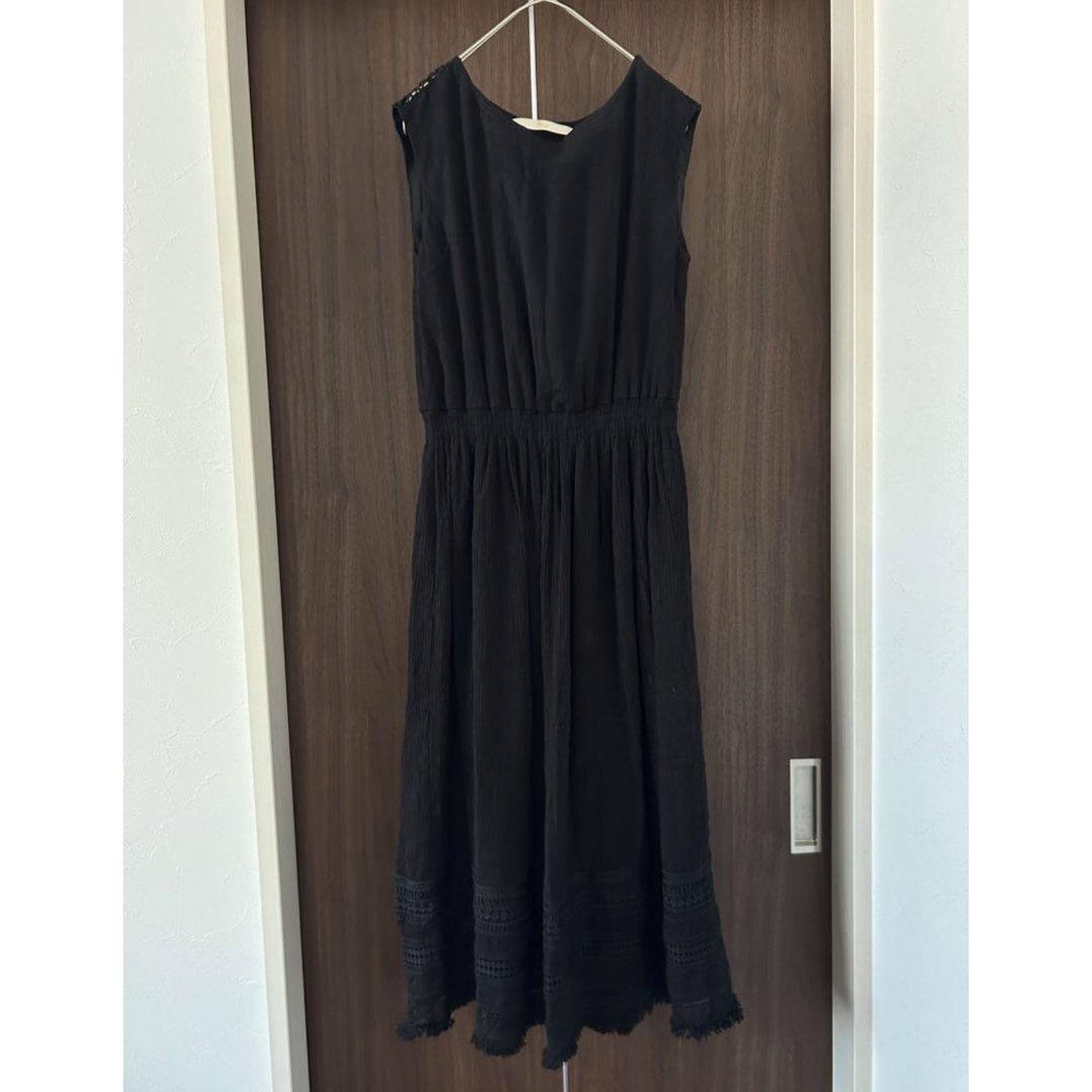 Khaju(カージュ)のSHIPS Khaju レース×エンブロイダリーマキシワンピース 美品 レディースのワンピース(ロングワンピース/マキシワンピース)の商品写真