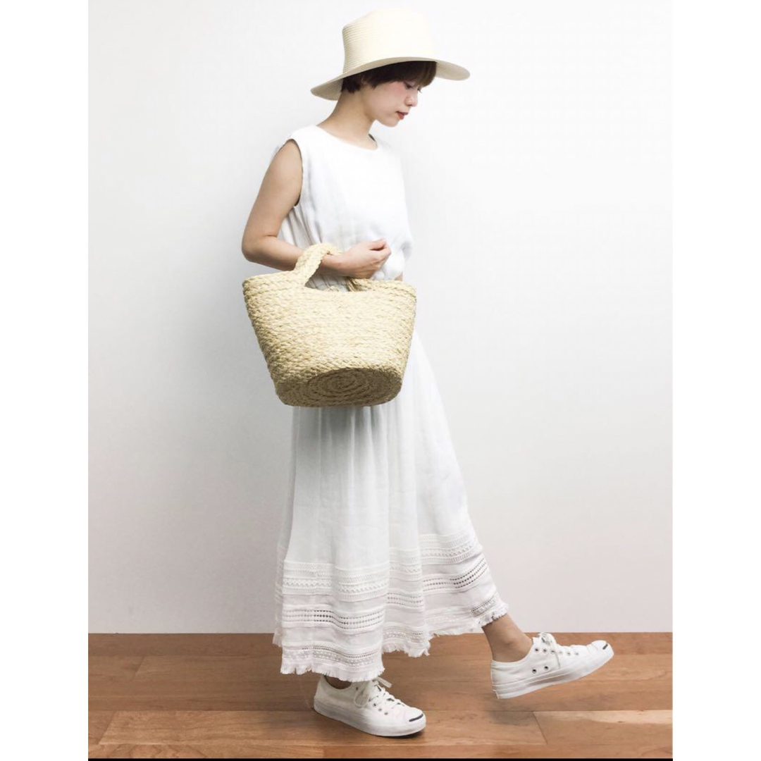 Khaju(カージュ)のSHIPS Khaju レース×エンブロイダリーマキシワンピース 美品 レディースのワンピース(ロングワンピース/マキシワンピース)の商品写真
