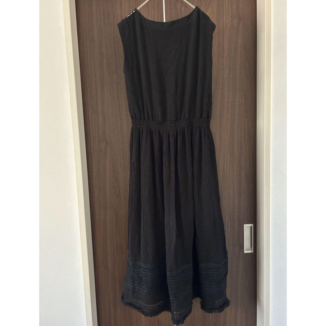 Khaju(カージュ)のSHIPS Khaju レース×エンブロイダリーマキシワンピース 美品 レディースのワンピース(ロングワンピース/マキシワンピース)の商品写真