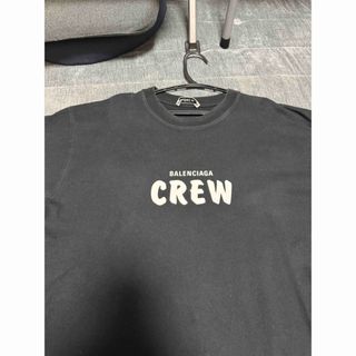 バレンシアガ(BALENCIAGA)のBalenciaga CREW Tシャツ ブラック XS バレンシアガ(Tシャツ(半袖/袖なし))