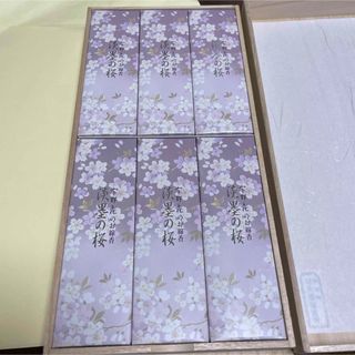 ウノチヨ(宇野千代)の宇野千代のお線香　淡墨の桜　6箱(お香/香炉)