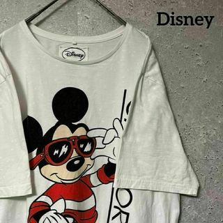 Disney ディズニー Tシャツ 半袖 ミッキー カリフォルニア 2XL