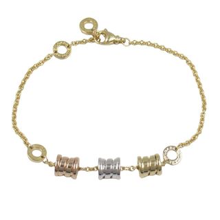 ブルガリ(BVLGARI)のブルガリ BVLGARI B-zero1 ビーゼロワン エレメント ブレスレット ブレスレット アクセサリー K18（イエローゴールド） K18WG（ホワイトゴールド） K18PG（ピンクゴールド） レディース ゴールド系 340667 【中古】(ブレスレット/バングル)