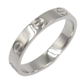 カルティエ(Cartier)のカルティエ CARTIER ミニラブリング リング・指輪 ジュエリー Pt950プラチナ メンズ レディース シルバー系 【中古】(リング(指輪))