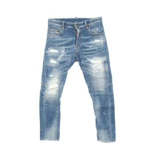 ディースクエアード(DSQUARED2)のディースクエアード DSQUARED2 TIDY BIKER JEAN デニムパンツ 衣料品 ボトムス コットン メンズ ブルー系 S79LA0022 【中古】(ジャージ)