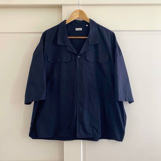ウィリーチャバリア(WILLY CHAVARRIA)のWILLY CHAVARRIA WEST STREET SHIRT ネイビー M(シャツ)