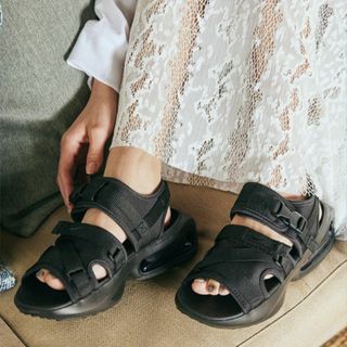 ナイキ(NIKE)のNIKE AIR MAX SOL SANDAL FN4290 BK 24cmC(サンダル)