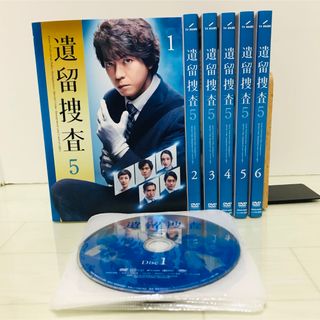 遺留捜査5 DVD 全6巻 1-6巻　上川隆也