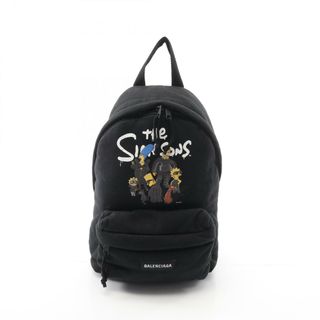 バレンシアガ(BALENCIAGA)のバレンシアガ BALENCIAGA BALENCIAGA × The Simpsons ウエストバッグ ボディバッグ バッグ ファブリック メンズ レディース ブラック系 673090 【中古】(ボディバッグ/ウエストポーチ)