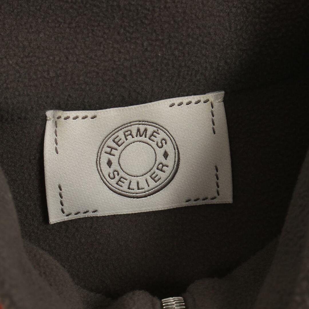 HERMES(エルメス)のエルメス HERMES フリースジャケット ウォームアップ 衣料品 アウター ナイロン メンズ オレンジ系 / ブラウン系 【中古】 メンズのジャケット/アウター(その他)の商品写真