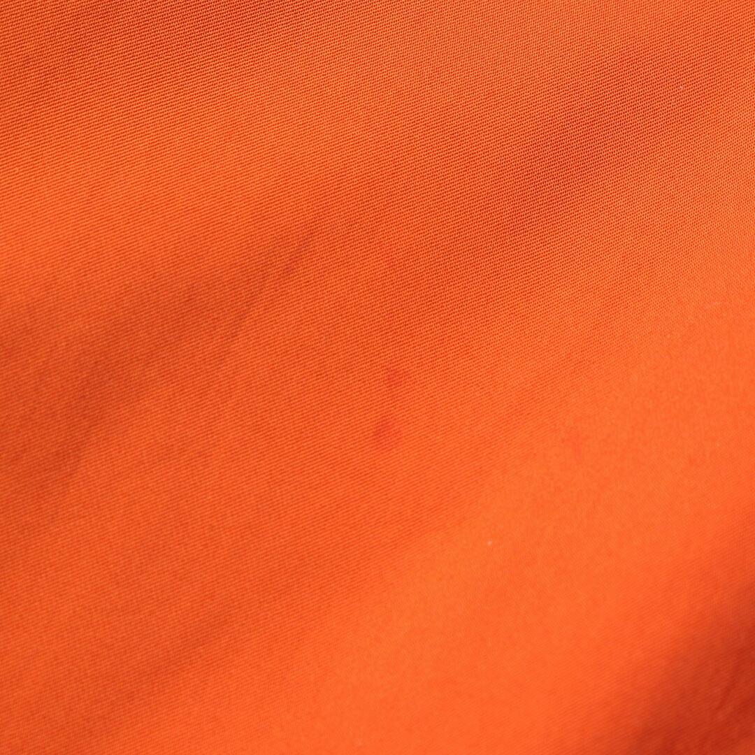 HERMES(エルメス)のエルメス HERMES フリースジャケット ウォームアップ 衣料品 アウター ナイロン メンズ オレンジ系 / ブラウン系 【中古】 メンズのジャケット/アウター(その他)の商品写真