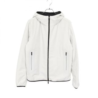 モンクレール(MONCLER)のモンクレール MONCLER DUSLER ダウンジャケット 衣料品 アウター ナイロン ポリウレタン メンズ ホワイト系 1A00047 【中古】(ダウンジャケット)