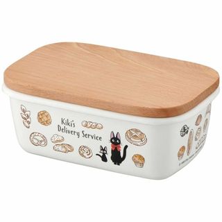 【人気商品】スケーター(Skater) ホーロー バターケース 500ml 木蓋(食器)