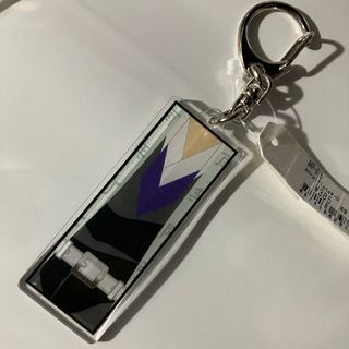 新品未使用 鬼滅の刃 岩柱 悲鳴嶼行冥 短冊型アクリルキーホルダー 鬼殺隊 羽織