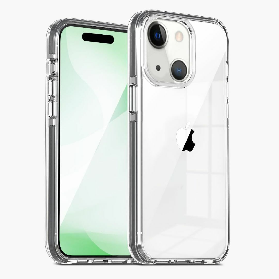 【カバー】MuZiF iPhone 15 Plus 用 ケース クリア 米軍規格 スマホ/家電/カメラのスマホアクセサリー(その他)の商品写真