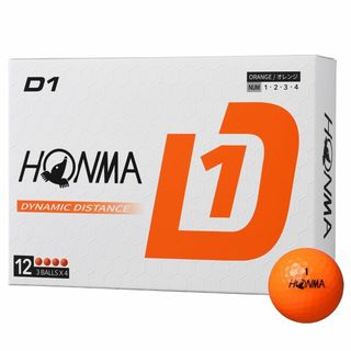 【人気商品】ホンマ(HONMA) 1ダース(12球入) ゴルフ 公認球 D1 B