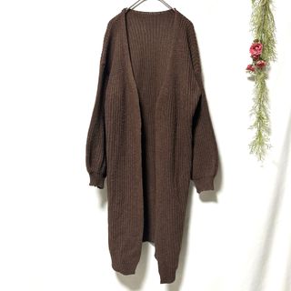 【adapt retailing】アダプトリテイリング 長袖カーディガン(F)