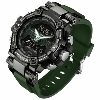 findtime 2024 腕時計 メンズ デジタル ウォッチ うで時計 デュア