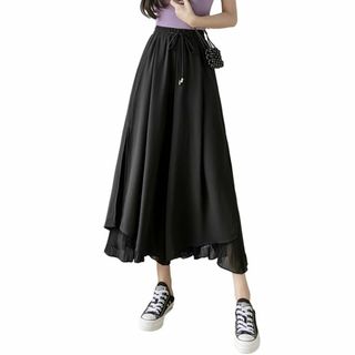 【在庫セール】[FEISEDY] キュロット プリーツ スカーチョ スカンツ ガ