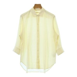 プラージュ(Plage)のPlage プラージュ カジュアルシャツ M 黄 【古着】【中古】【送料無料】(シャツ/ブラウス(長袖/七分))