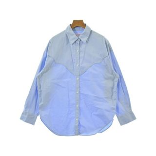 Spick and Span スピックアンドスパン カジュアルシャツ XL 青 【古着】【中古】【送料無料】(シャツ/ブラウス(長袖/七分))