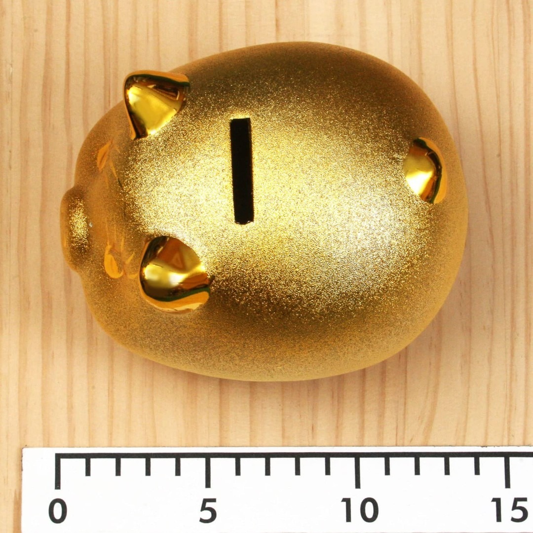 クラフトマンハウス(Craftmanhouse) 金ブタ 貯金箱・中 キッズ/ベビー/マタニティのおもちゃ(その他)の商品写真
