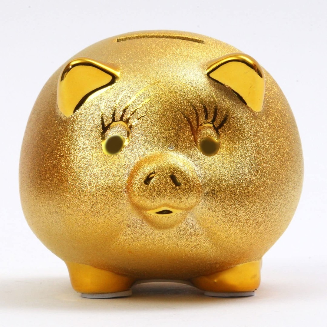 クラフトマンハウス(Craftmanhouse) 金ブタ 貯金箱・中 キッズ/ベビー/マタニティのおもちゃ(その他)の商品写真