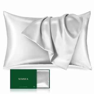 SGMSILK シルク 枕 カバー 22匁 100%天然 6A級 43x63cm