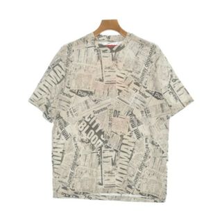 シュプリーム(Supreme)のSupreme シュプリーム Tシャツ・カットソー S 白 【古着】【中古】【送料無料】(Tシャツ/カットソー(半袖/袖なし))