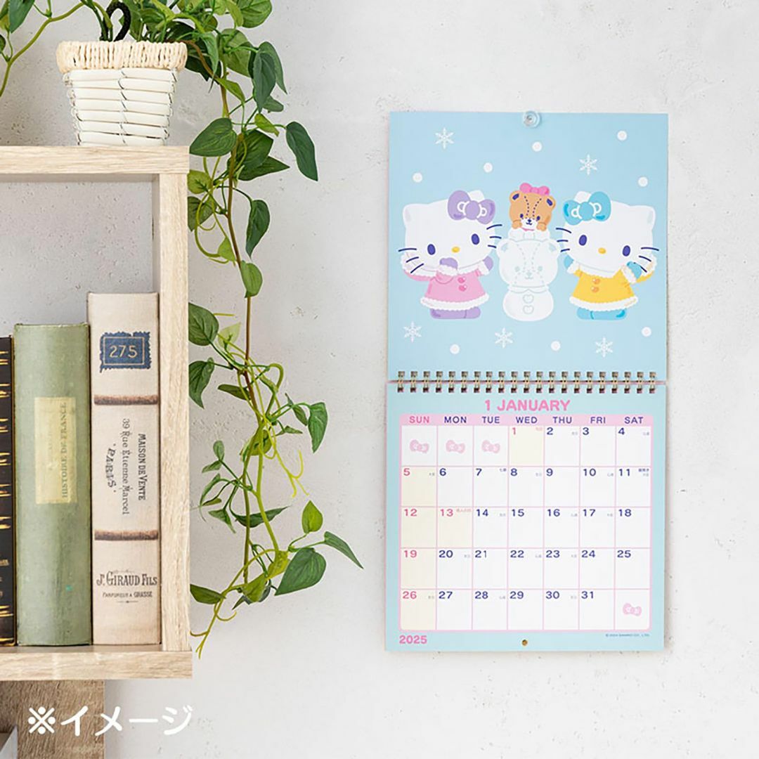 【特価商品】サンリオ(SANRIO) ウォールカレンダー M 2025年 ハロー その他のその他(その他)の商品写真