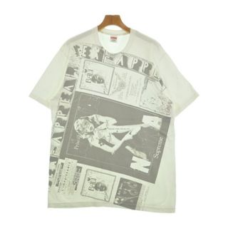 シュプリーム(Supreme)のSupreme シュプリーム Tシャツ・カットソー L 白 【古着】【中古】【送料無料】(Tシャツ/カットソー(半袖/袖なし))