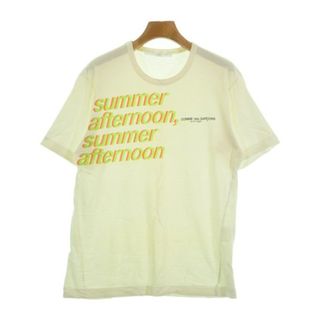 コムデギャルソン(COMME des GARCONS)のCOMME des GARCONS Tシャツ・カットソー M 白 【古着】【中古】【送料無料】(Tシャツ/カットソー(半袖/袖なし))