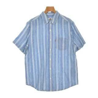リーバイス(Levi's)のLevi's リーバイス カジュアルシャツ M 青 【古着】【中古】【送料無料】(シャツ)